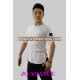 Latin dance exercise clothing men's clothes Latin dance Latin dance Latin dance clothing T-shirt straitjacket